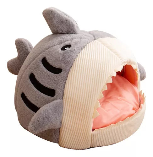 Shark Cat Bed