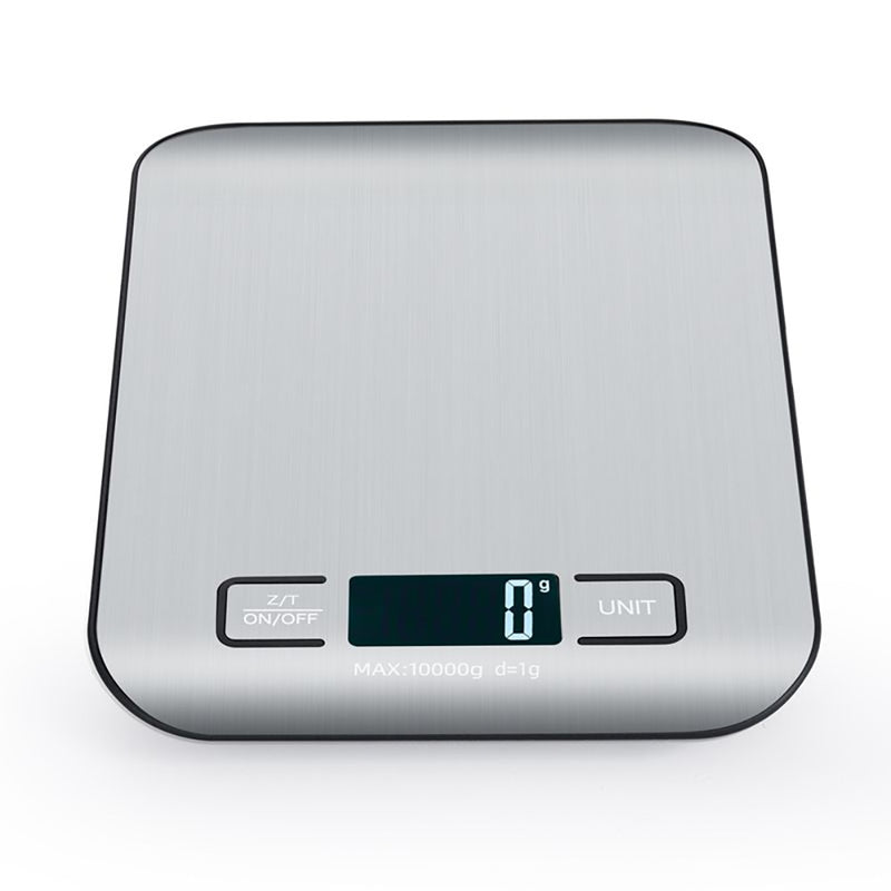 Kitchen Scale with LCD Display 1g Stainless Steel