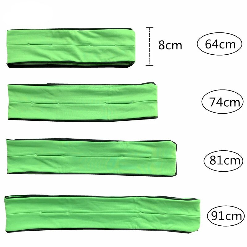 Professional Running Waist Bag Men Women Jogging Gym Sports Belt Trail Cycling Mobile Phone Invisible Belly closefitting Bag 