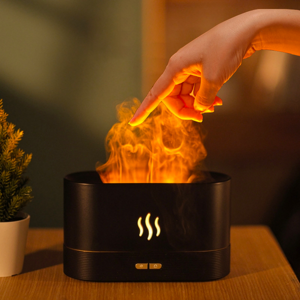 Air humidifier with aromatherapy