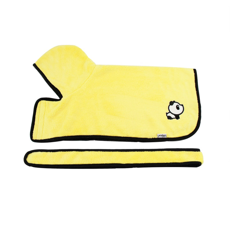 Dog bathrobe