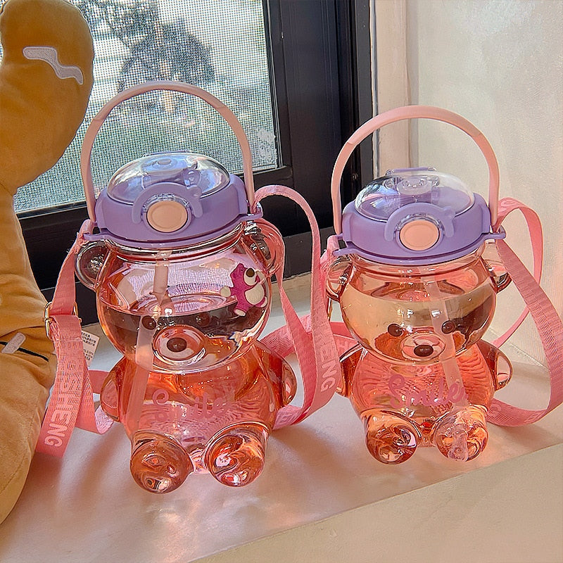 Botella de oso kawaii