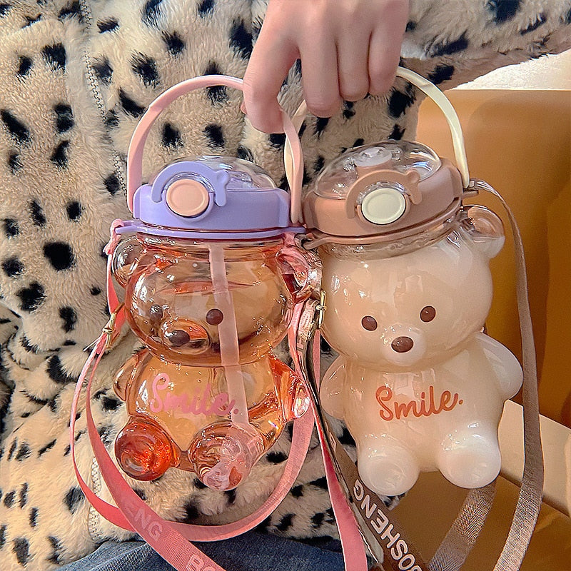 Botella de oso kawaii